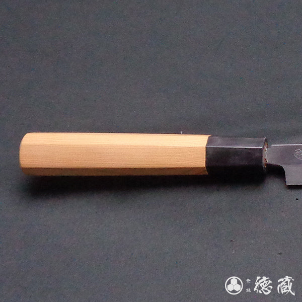 上白鋼　タコ引き包丁　イチイ八角柄