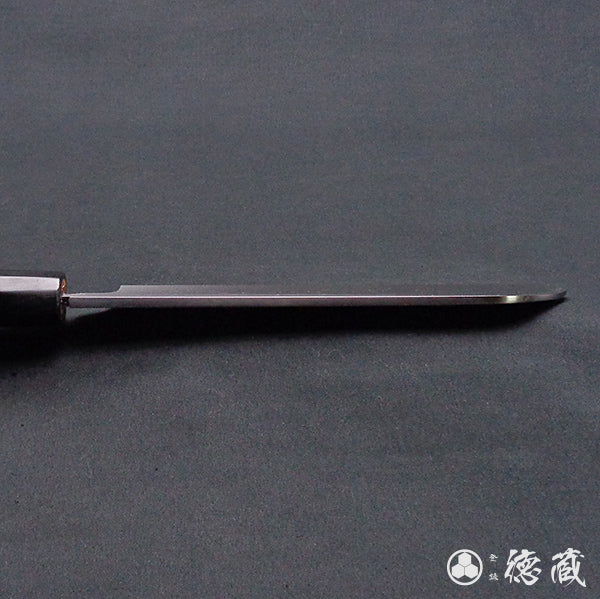 上白鋼　鎌形薄刃包丁　イチイ八角柄