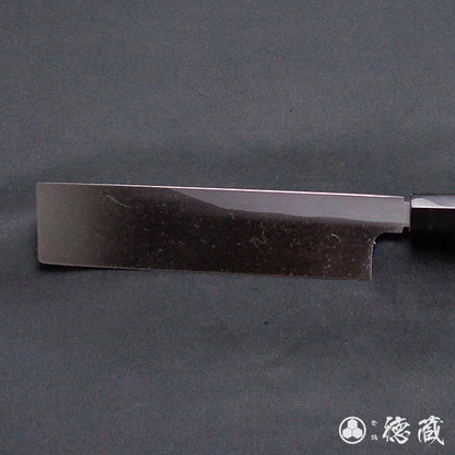 上白鋼　薄刃包丁　イチイ八角柄