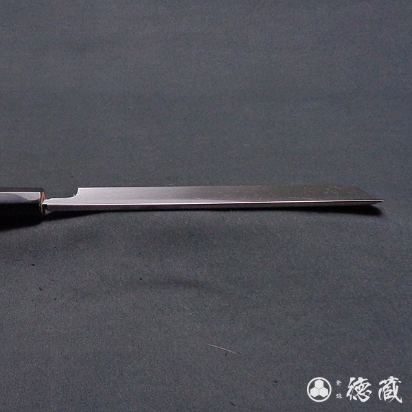 上白鋼　薄刃包丁　イチイ八角柄