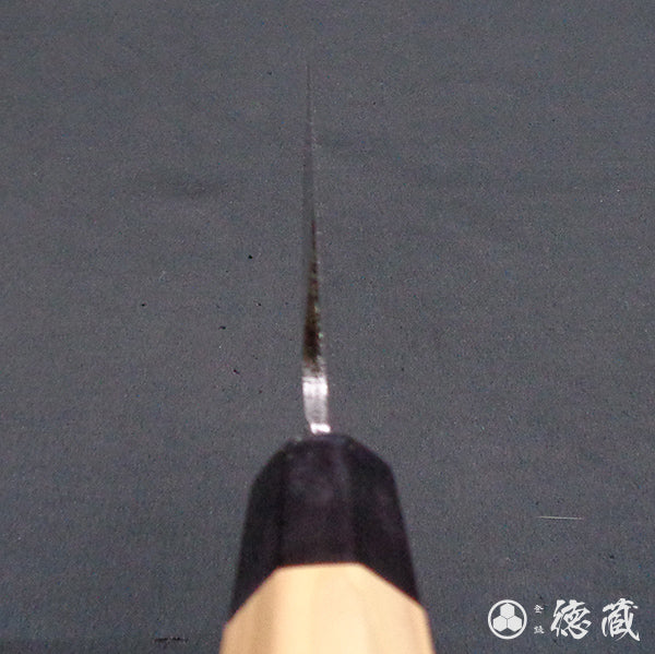 上白鋼　薄刃包丁　イチイ八角柄