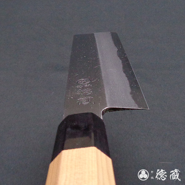 上白鋼　薄刃包丁　イチイ八角柄