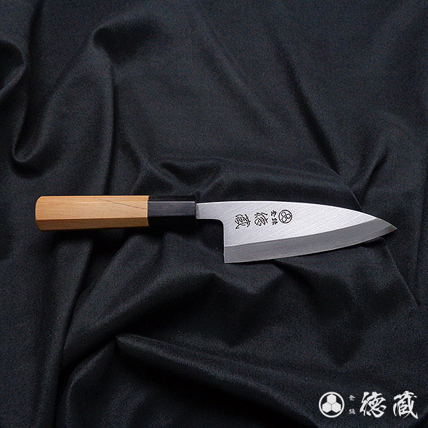 上白鋼　出刃包丁　イチイ八角柄