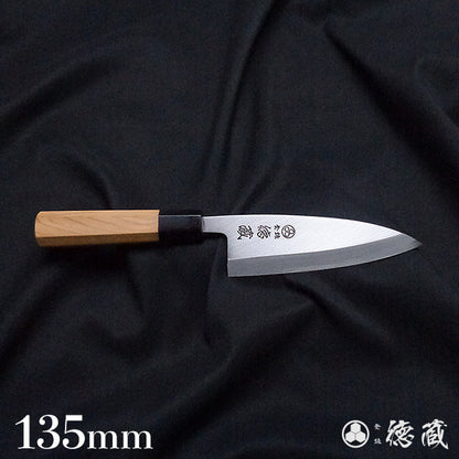 上白鋼　出刃包丁　イチイ八角柄