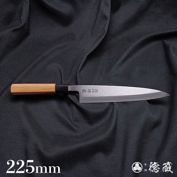 上白鋼　身卸包丁　イチイ八角柄