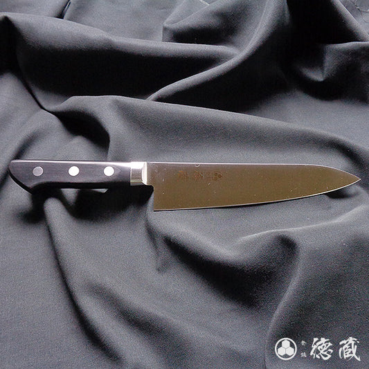 AUS8　牛刀包丁　黒ハンドル