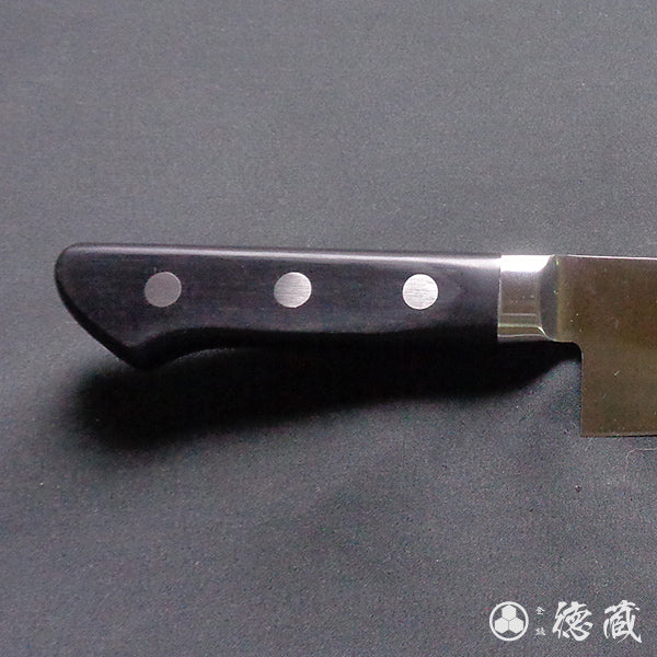 AUS8　牛刀包丁　黒ハンドル
