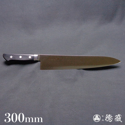 AUS8　牛刀包丁　黒ハンドル