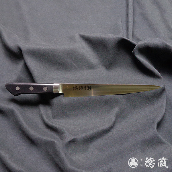 AUS8　筋引包丁　黒ハンドル