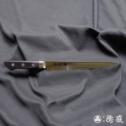 AUS8　筋引包丁　黒ハンドル