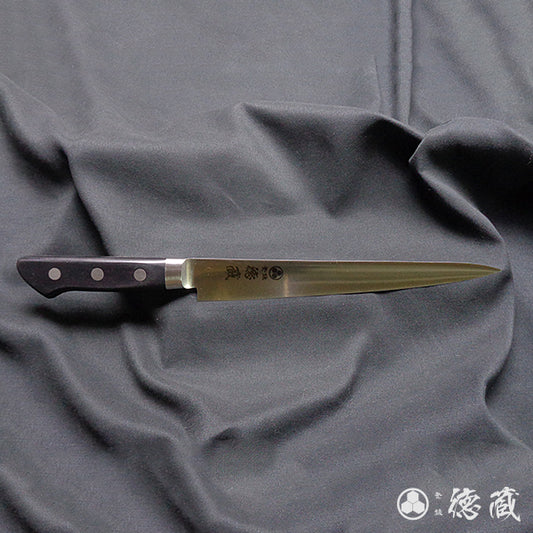 AUS8　筋引包丁　黒ハンドル