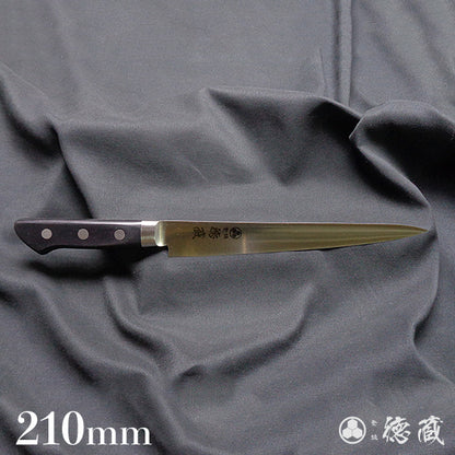 AUS8　筋引包丁　黒ハンドル