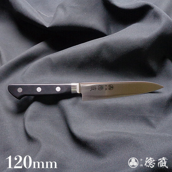 AUS8　ペティナイフ　黒ハンドル