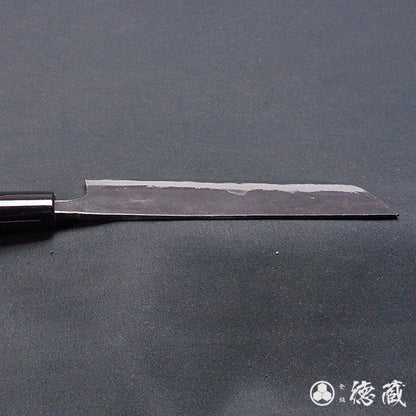 青二　黒打仕上　菜切包丁　朴柄