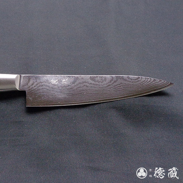 SKD 大马士革 三德刀 黑色手柄