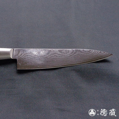 SKD 大马士革 三德刀 黑色手柄