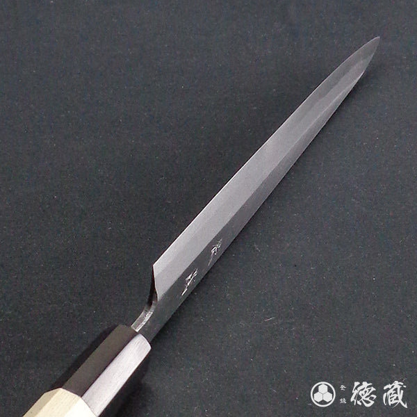 白二　左柳刃包丁　朴八角柄