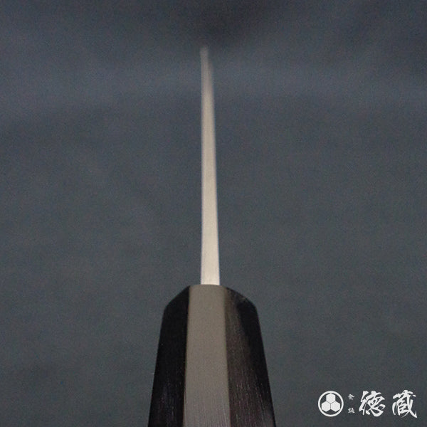 白二　左柳刃包丁　朴八角柄