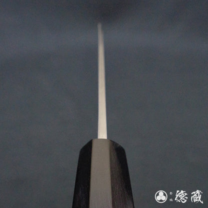 白二　左柳刃包丁　朴八角柄