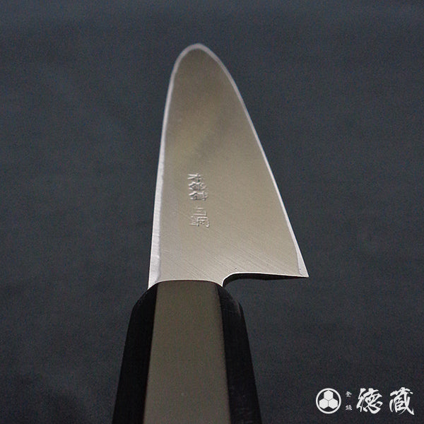 白二　左柳刃包丁　朴八角柄