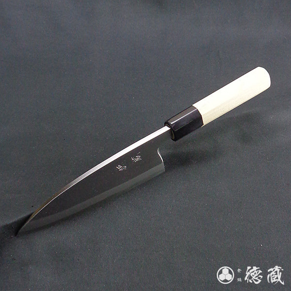 白二　左出刃包丁　朴八角柄