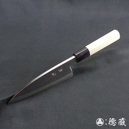 白二　左出刃包丁　朴八角柄