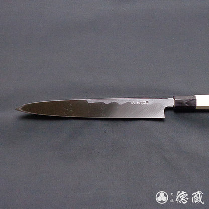 青二　柳刃包丁　朴八角柄