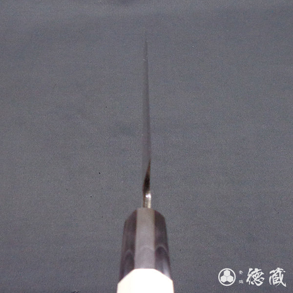 青二　柳刃包丁　朴八角柄
