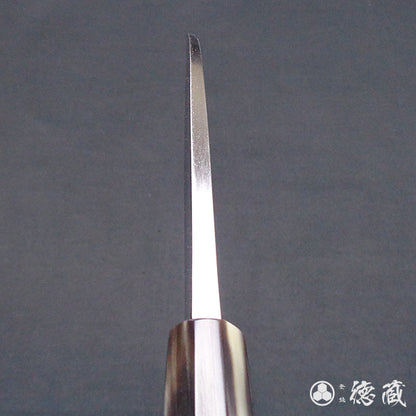 青二　出刃包丁　朴八角柄