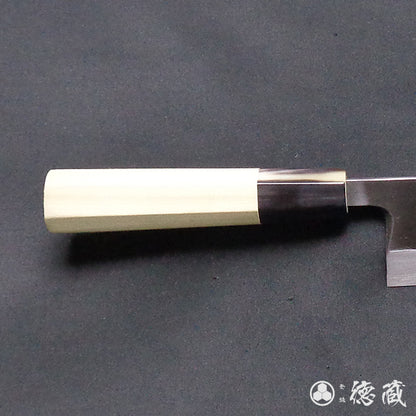 青二　出刃包丁　朴八角柄