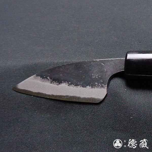 青二　黒打仕上　生姜切包丁　朴柄