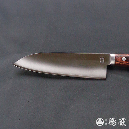 VG1　三徳包丁　マホガニーハンドル