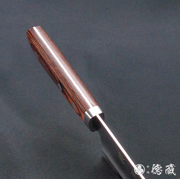 VG1　三徳包丁　マホガニーハンドル