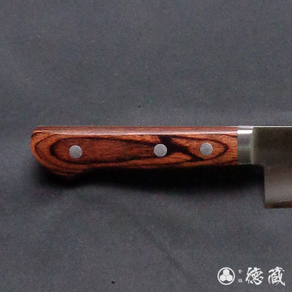 VG1　三徳包丁　マホガニーハンドル