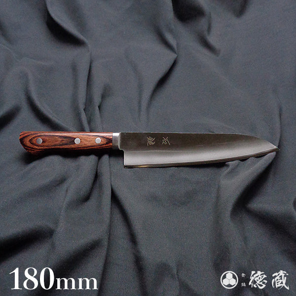 VG1　剣型三徳包丁　マホガニーハンドル