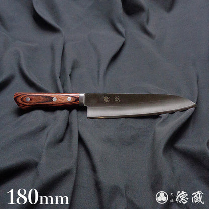 VG1　剣型三徳包丁　マホガニーハンドル