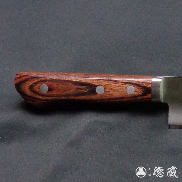 VG1　剣型三徳包丁　マホガニーハンドル
