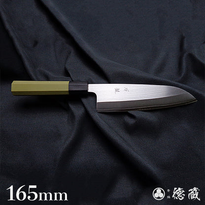 AUS8　三徳包丁　樹脂八角柄