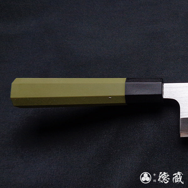 AUS8　三徳包丁　樹脂八角柄