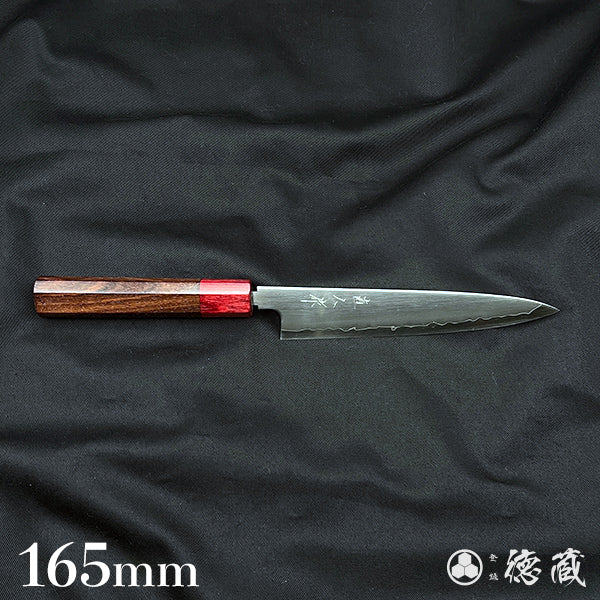 明神直人　直人作　SG2　ペティナイフ　紫檀八角柄