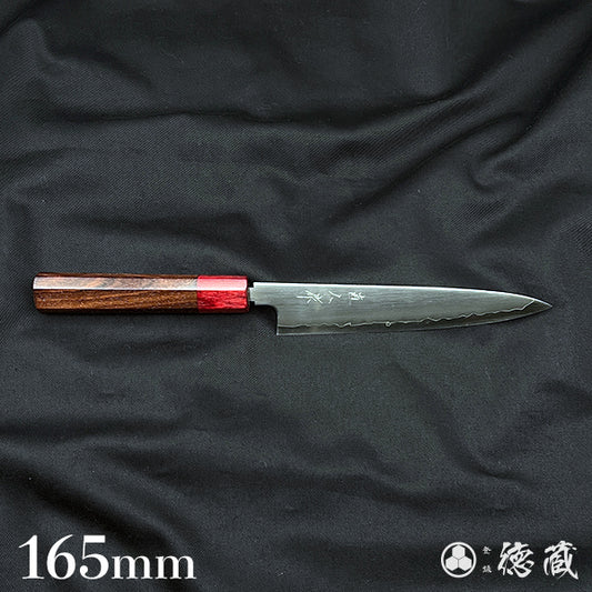 明神直人　直人作　SG2　ペティナイフ　紫檀八角柄