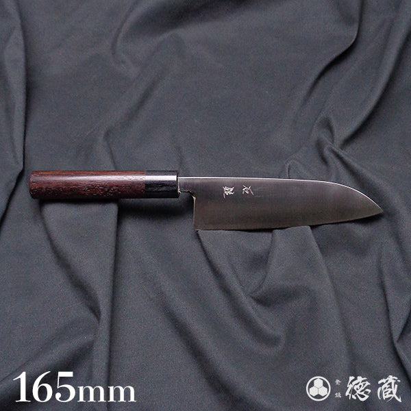 SRS　磨き仕上　三徳包丁　紫檀柄