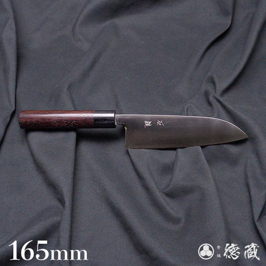 SRS　磨き仕上　三徳包丁　紫檀柄