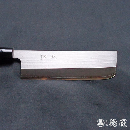 AUS8　菜切包丁　胡桃柄