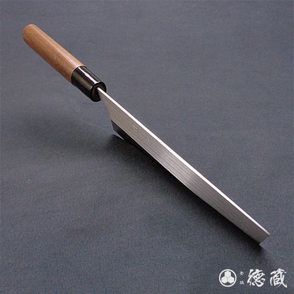 AUS8　菜切包丁　胡桃柄