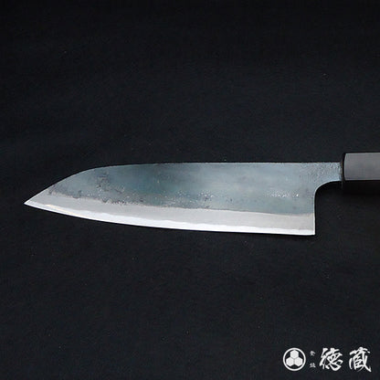 白一　三徳包丁　胡桃八角柄