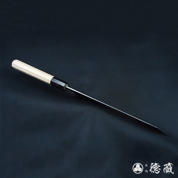 青二　切付包丁　朴八角柄