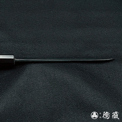青二　ダマスカス　三徳包丁　紫檀八角柄