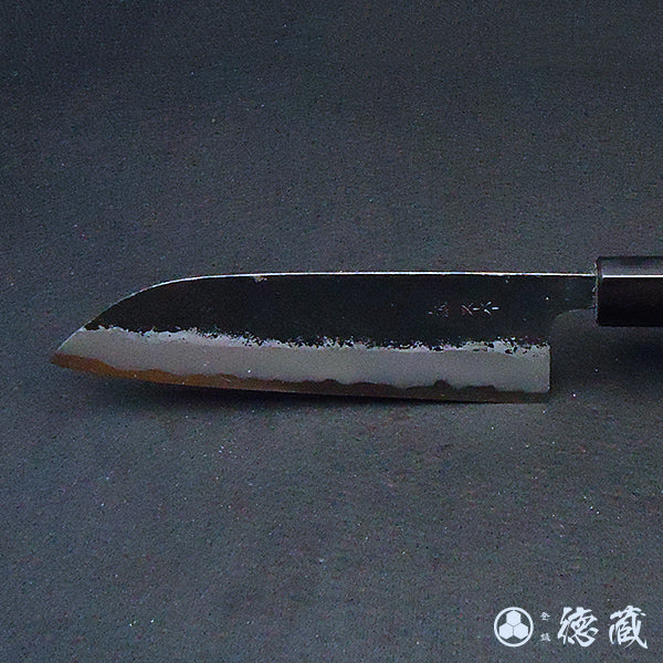 青Ｓ　三徳包丁　紫檀八角柄
