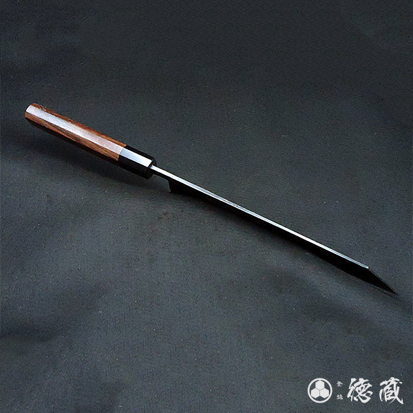 青Ｓ　切付包丁　紫檀八角柄